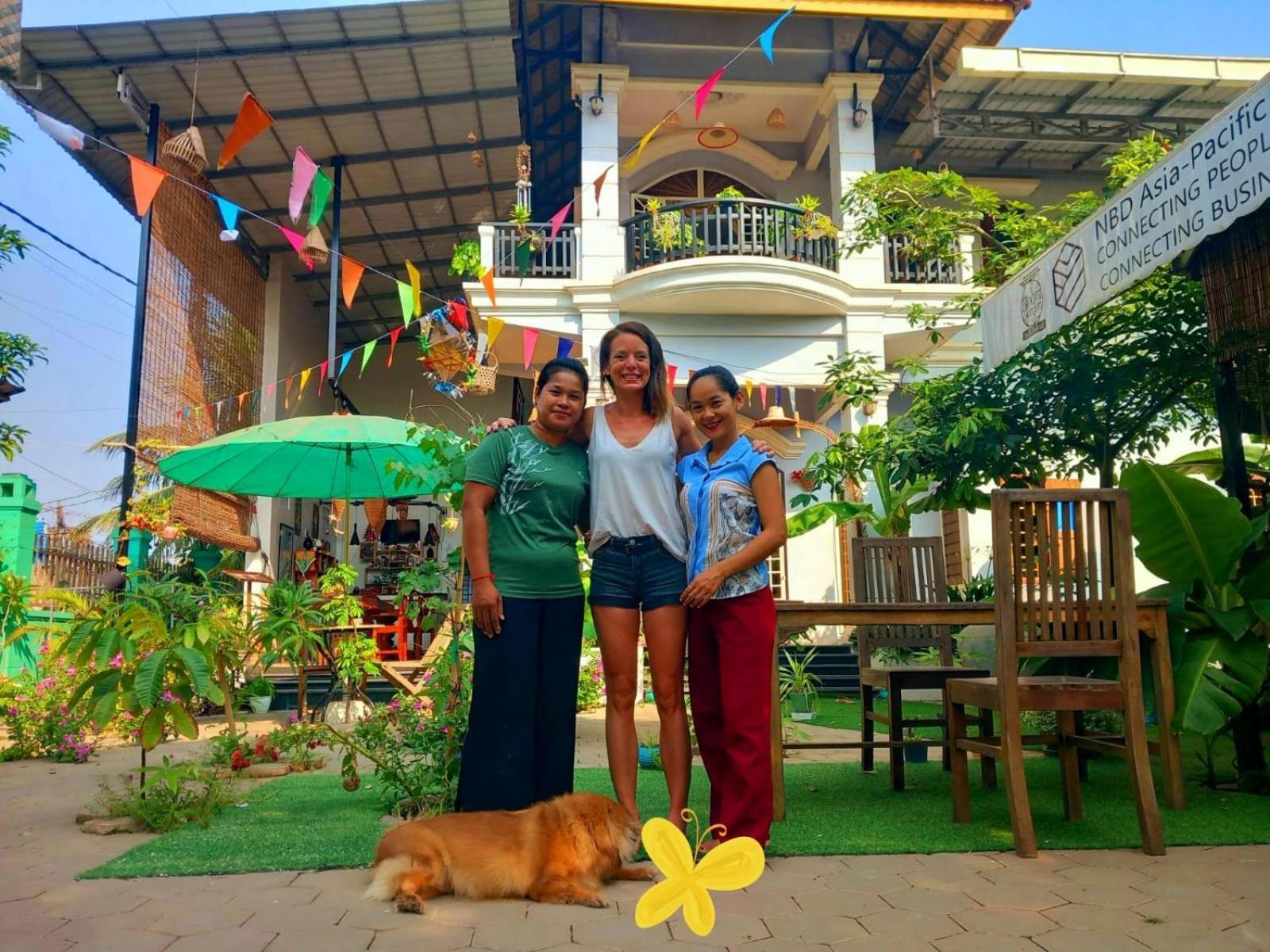 Bloom Garden Bed & Breakfast Siem Reap Bagian luar foto